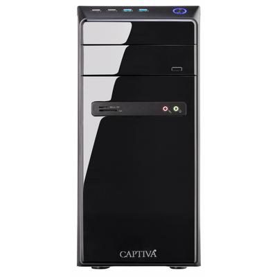 CAPTIVA Business-PC "Power Starter R64-148", schwarz, Microsoft Windows 11 Home (64 Bit), 8 GB RAM 480 GB SSD, Computer