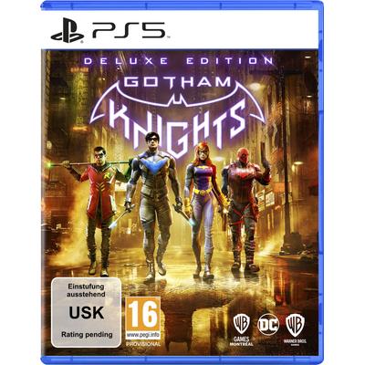 WARNER GAMES Spielesoftware "Gotham Knights Deluxe Edition" Games gelb (eh13) PlayStation 5 Spiele