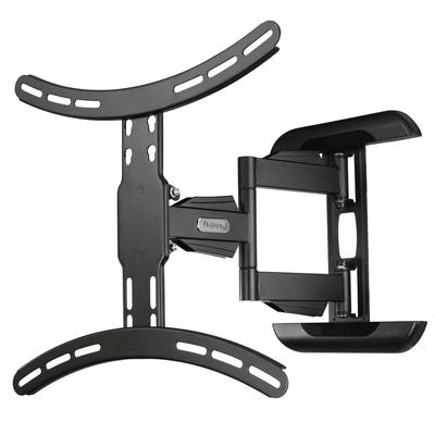 HAMA TV-Wandhalterung "schwenkbar, vollbeweglich, 81 - 165 cm (32"- 65"), 43", 50", 55", schwarz, B:35,5cm H:6,7cm T:48,8cm, Gerätehalterungen, Wasserwaage und Kabelmanager integriert Image