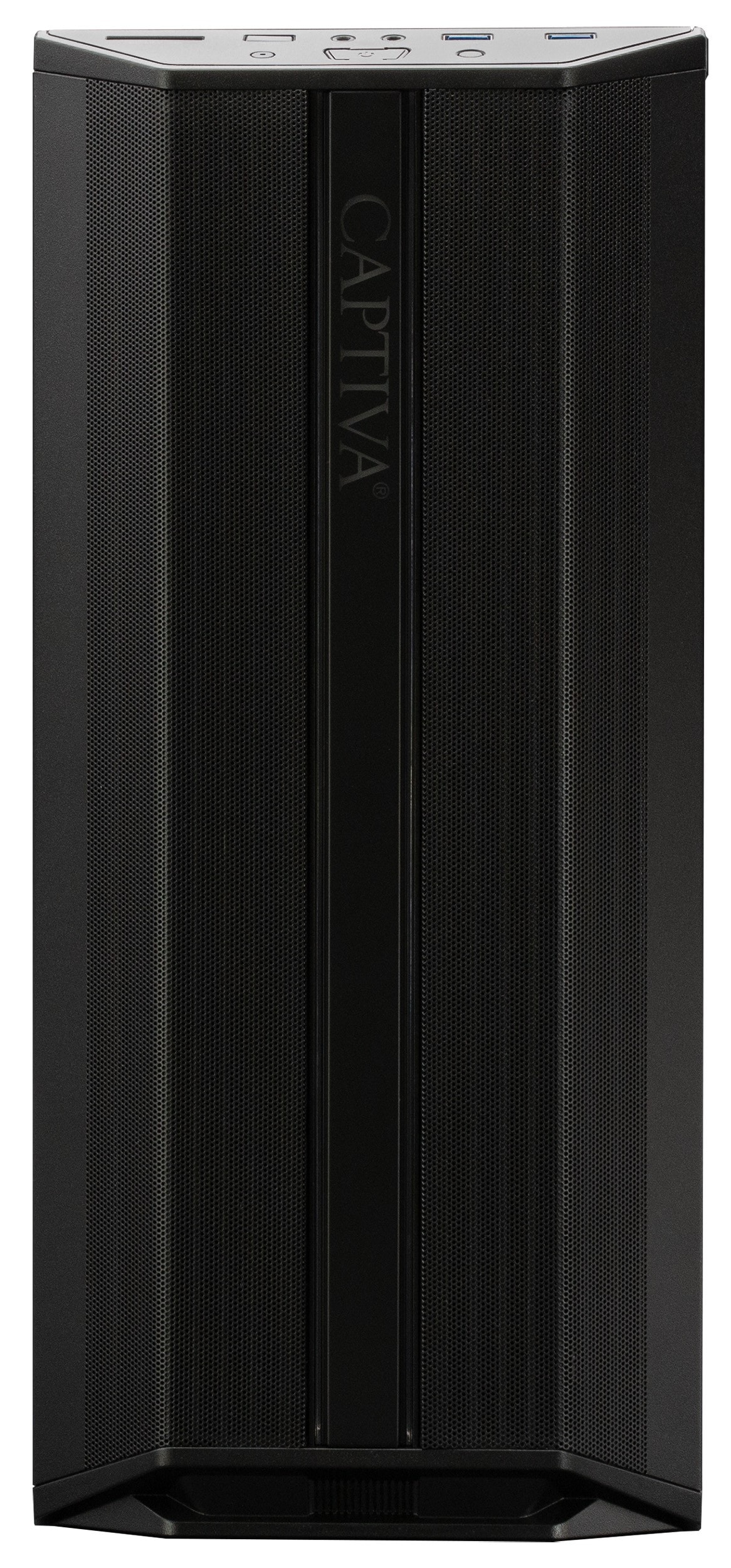 CAPTIVA Business-PC "Workstation I74-681", schwarz, ohne Betriebssystem, 16 GB RAM 500 GB SSD, Desktop-PCs