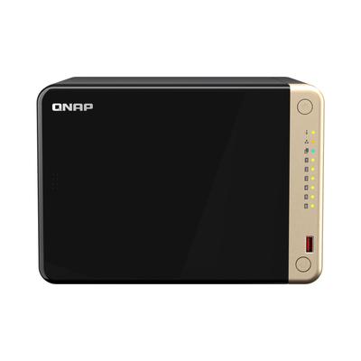 QNAP NAS-Server "TS-664", schwarz, 8 GB, NAS-Server