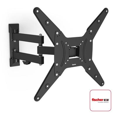 HAMA TV-Wandhalterung "schwenkbar, vollbeweglich, 81 - 165 cm (32"- 65"), 43",50",55", schwarz, Gerätehalterungen Image