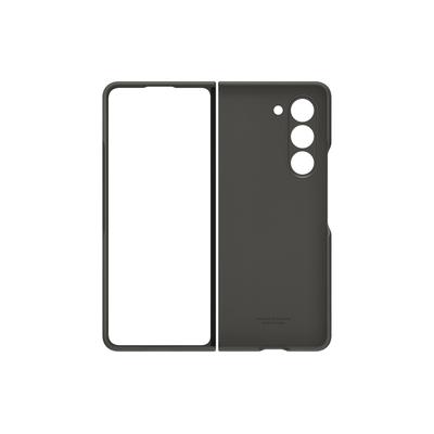 SAMSUNG Handyhülle "Standing Case with Strap" Hüllen für Samsung Galaxy Fold5 grau (dunkelgrau) Hüllen