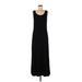 Amazon Essentials Casual Dress - A-Line Scoop Neck Sleeveless: Black Print Dresses - Women's Size Medium
