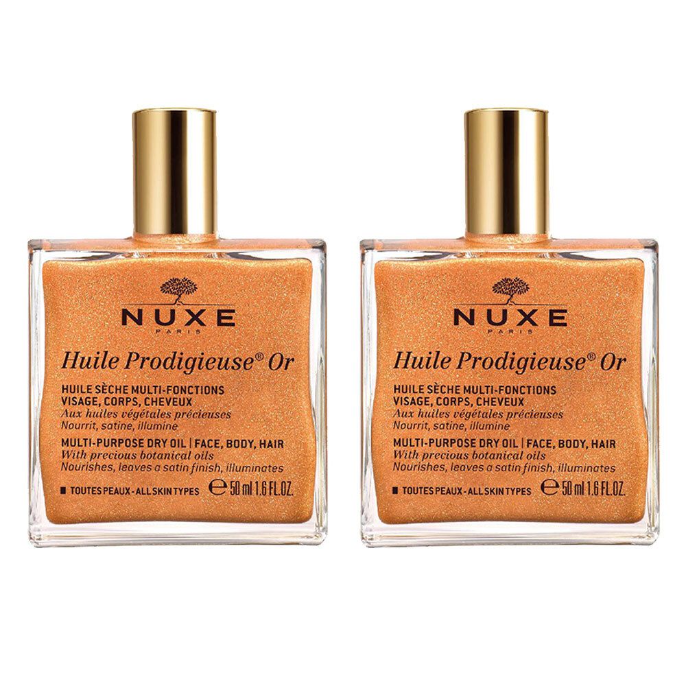 Nuxe Huile Prodigieuse® Olio Secco Oro 2x50 ml Soluzione