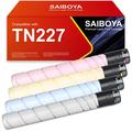 SAIBOYA TN227 Toner Cartridge Replacement Compatible Konica Minolta TN227 for Konica Minolta Bizhub c257i Printers. ACVH150 ACVH250 ACVH350 ACVH450