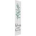 Northlight Seasonal Bless Our Home Wooden Sign Wall Décor in Brown/Green/White | 35.75 H x 7.75 W x 2 D in | Wayfair NORTHLIGHT NJ95608