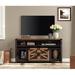 Gracie Oaks Franccesca 59" W TV Stand Wood in Black/Brown | 31.1 H x 59 W x 15.4 D in | Wayfair 02D7884EC9E94E1B960142F12EDB5A8D