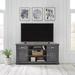 Sand & Stable™ Quinta Solid Wood TV Stand Wood in Gray | 64" | Wayfair 0C9D36C90AB845E88D1CCEEC08563EFE