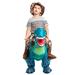 Trinx Dinosaur Inflatable Costume Polyester in Green/Blue | 36 W in | Wayfair 09C9BBA016D445B29FDECA1CFCFD48CA
