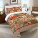 Bayou Breeze Arrietty Microfiber Duvet Cover Microfiber in Green/Orange/Red | Twin Duvet Cover | Wayfair BE6E1A581F284BF3B175AB9D89F79697