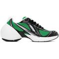 Green & Black Tk-mx Sneakers