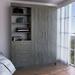 Kenya 3 Drawer Armoire, Double Door, 3-Tier Shelf for Bedroom