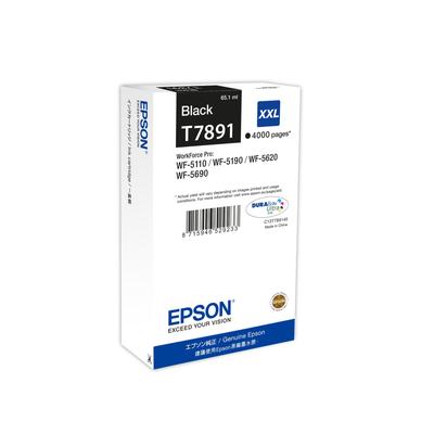 EPSON Tintenpatrone "Epson XXL Black 4k" Tintenpatronen schwarz (eh13)