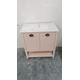 Painted vanity unit | inset basin | any colour | Norton with Doors Vanity