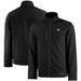 Men's Cutter & Buck Black Jacksonville Jaguars Evoke Eco Softshell Recycled Full-Zip Jacket