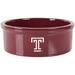 Red Temple Owls 7" Pet Bowl