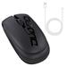 Chicmine 2.4G Wireless Mouse Ergonomics One-button Mute Mice 800/1200/1600 DPI Type-C Rechargeable Mouse Computer Accessories Office Supplies