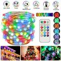 66ft 200LED USB Twinkle String Fairy Light Copper Wire Party Decor Lamp w/Remote