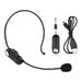 Walmeck Microphone Converter Video Headset All-Purpose Mic Built-in Battery UHF Wireless Mic Built-in Battery 3.5mm Meet Mic 3.5mm Converter Radirus All-Purpose Wirefree UHF All-Purpose Wireless UHF