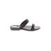 Jerusalem Sandals Sandals: Brown Print Shoes - Women's Size 39 - Open Toe