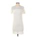 Rag & Bone Casual Dress - Mini: White Dresses - Women's Size 2X-Small