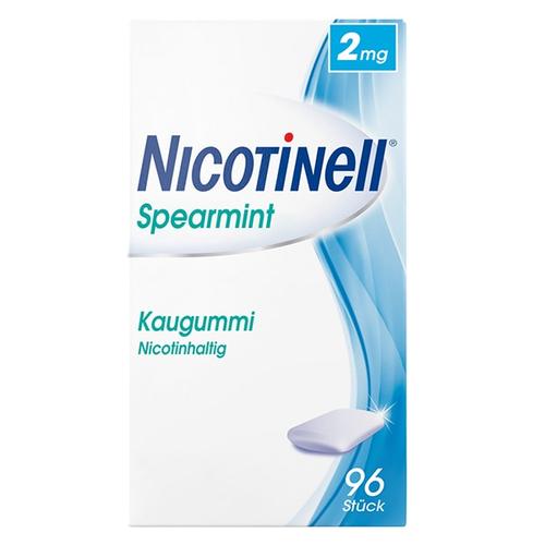 Nicotinell - Kaugummi Spearmint 2 mg Kaugummi & Lutschtabletten