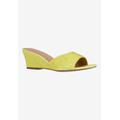 Women's Coralie Sandal by J. Renee in Yellow (Size 7 M)