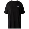 The North Face - Women's S/S Essential Oversize Tee - T-shirt size XS, black