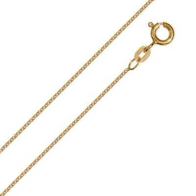 Goldkette ONE ELEMENT "Halskette aus 585 Gelbgold Ø 1,1 mm" Gr. 40, gold, Halsketten, Damen, 40, Gelbgold 585, Damen Gol