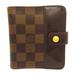 Louis Vuitton Bags | Louis Vuitton Compact Zipper Wallet Damier Bifold Wallet N61668 Brown | Color: Brown | Size: Os