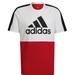 Adidas Shirts | Adidas Men Colorblock T-Shirt Shirt Short Sleeve He4330 Red/White Size Small New | Color: Red/White | Size: S