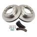 2008-2014 Ford E150 Rear Brake Pad and Rotor Kit - TRQ