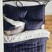 Anthropologie Bedding | Anthropologie Draped Wisteria Euro Sham Single | Color: Blue | Size: Euro