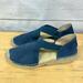 Anthropologie Shoes | Anthropologie Fabiola's Espadrilles In Blue Suede Handcrafted In Spain | Color: Blue | Size: 9.5