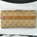 Gucci Bags | Authentic Gucci Long Wallet | Color: Tan | Size: Os