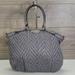 Coach Bags | Coach Madison Quilted Nylon Satchel Handbag Purse 70th Anniversary 18634 | Color: Gray/Silver | Size: Os