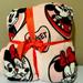 Disney Bedding | Disney Plush Mickey Mouse And Minnie Mouse Full/Queen Red, White, Black Blanket | Color: White | Size: Full/Queen