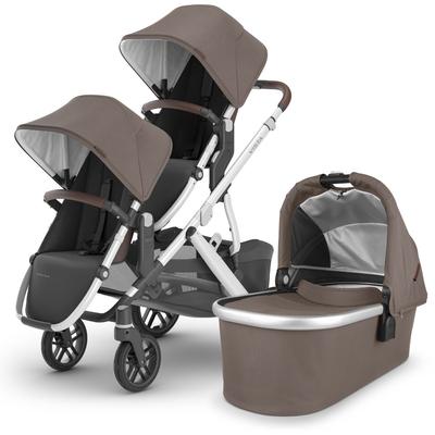 UPPAbaby VISTA V2 Double Stroller Bundle with Rumble Seat V2+ - Theo