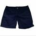 American Eagle Outfitters Shorts | American Eagle Women’s 12 Bermuda Shorts Chino Solid Dark Blue Stretch #2102 | Color: Blue | Size: 12