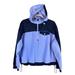 Athleta Tops | Athleta Zion Hoodie Sweatshirt Jacket Microfleece Half Zip Lt Blue Womens Sz S | Color: Blue | Size: S