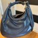 Coach Bags | Navy Blue Pebbled Leather Blue Hobo Shoulder Bag | Color: Blue | Size: Os