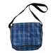 Burberry Bags | Burberrry Blue Black Tartan Plaid Messenger Laptop Bag | Color: Black/Blue | Size: Os