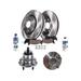 2006-2008 Lexus IS250 Front Brake Pad and Rotor and Wheel Hub Kit - Detroit Axle