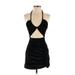 Zara Cocktail Dress - Mini: Black Dresses - Women's Size X-Small