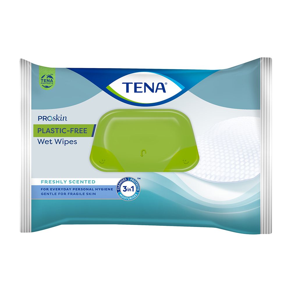 Plastic Free Wet Wipes, salviette detergenti in viscosa 48 pz Salviett