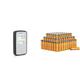 Airthings Corentium Home Radon-Gas-Detektor & Amazon Basics AA-Alkalibatterien, leistungsstark, 1.5 V, 100er-Pack