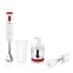 Philips Daily Collection HR1625 Immersion blender 0.5L 650W Red,White - blenders (Stainless steel, Plastic, Metal, Polypropylene, Rubber, 50/60 Hz)