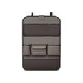 Car Seat Back Organizer, Car Hanging Rear Seat Storage Bag, Foldable Tray Table Multi Pockets Organizing Accessories, for Peugeot 4007 4008 2007-2017,B Brown