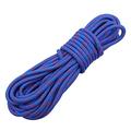 PACUM Static Climbing Rope Outdoor 12mm Safety Rope Tree Wall Rock Climbing Rope Climbing Equipment Gear Hiking High Strength Static Rope (Color : Blue 10m)